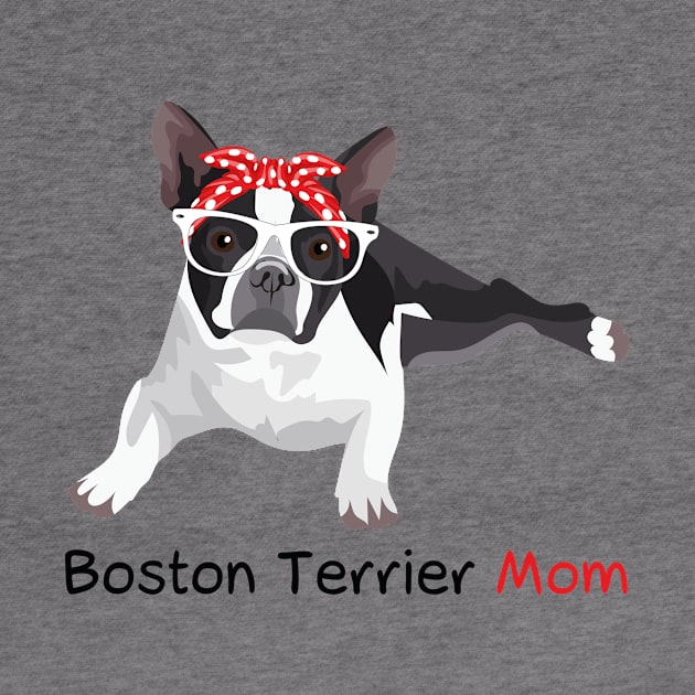 Boston Terrier Mom Bandana by magazin